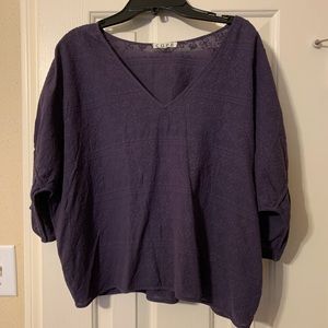 COPE Urban outfitters purple crop top